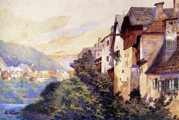 Картины Адольфа Гитлера