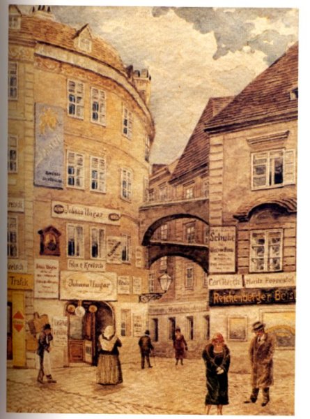 Картина Гитлера замок Нойшванштайн