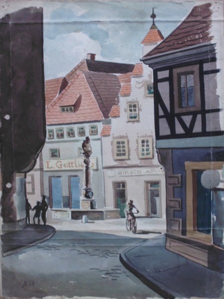 Картины Адольфа Гитлера галерея