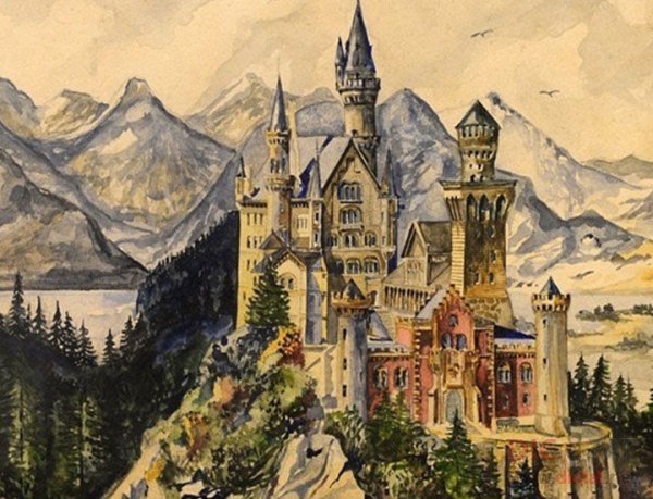 Акварели Адольфа Гитлера