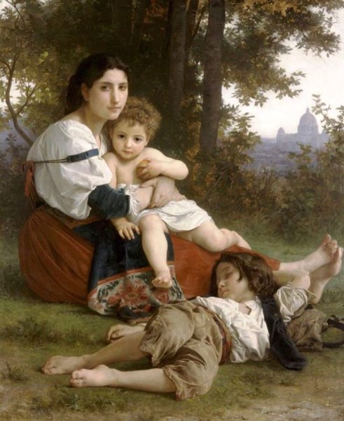 Вильям бугро Амур и Психея