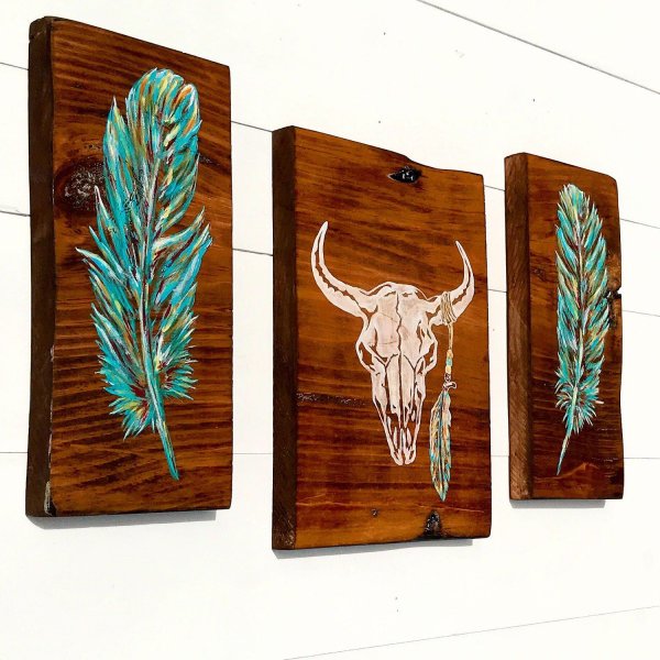 Живопись на деревянных досках