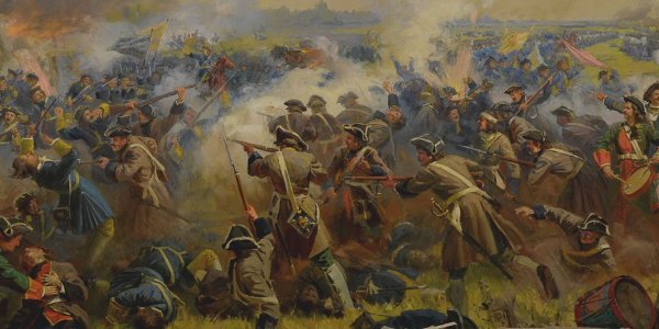 Петр 1 Полтавская битва