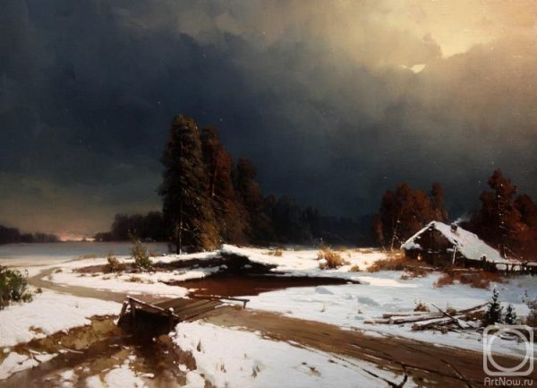 Алексей Кондратьевич Саврасов зимний