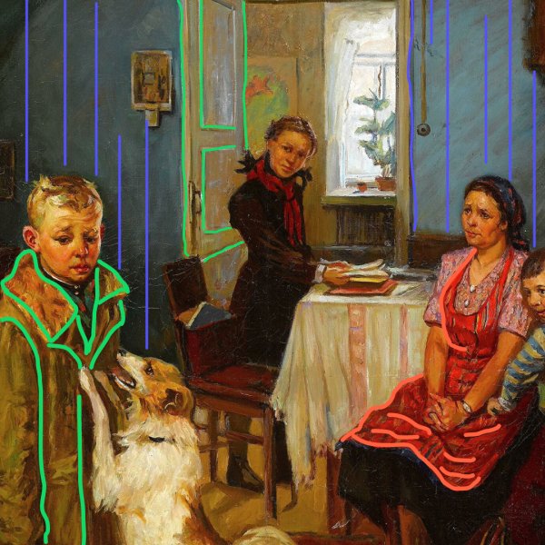 Картина опять пятерка Николай Заболоцкий