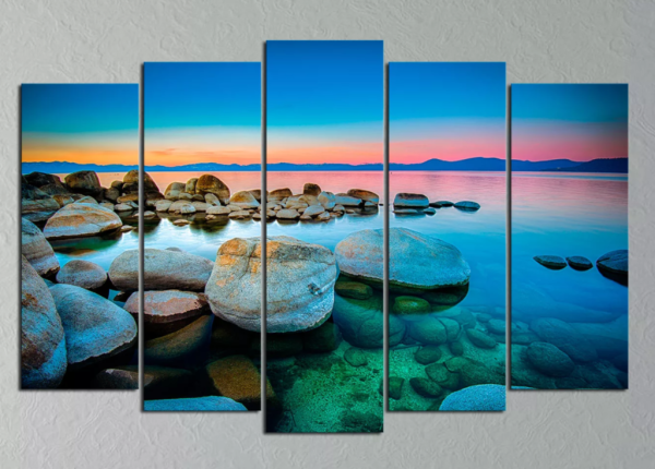 Стеклянное панно на стену