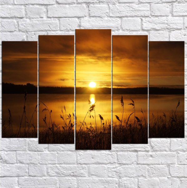 Стеклянное полотно на стену