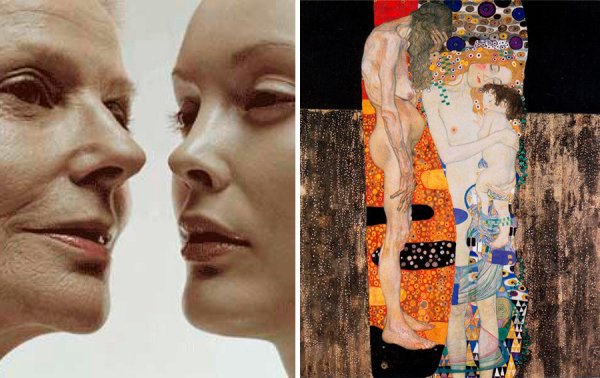 Картина Густава Климта мать и дитя