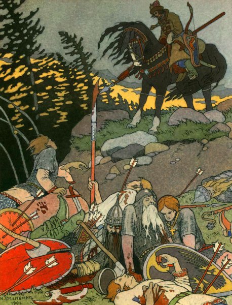 Иван Билибин Марья Моревна