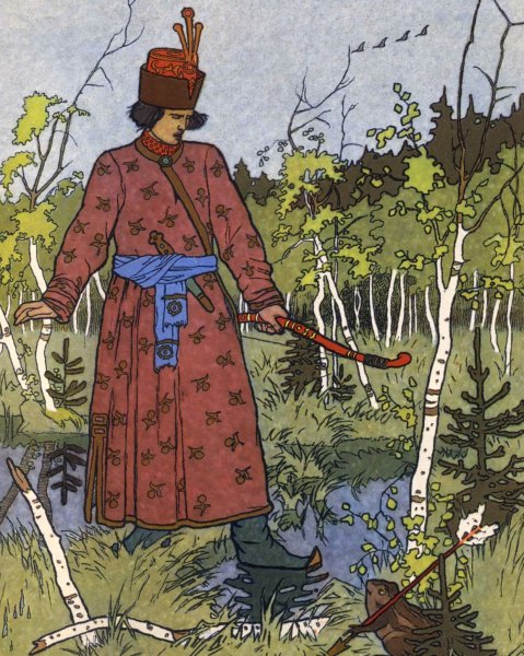 Билибин иллюстрации сказка об Иване царевиче