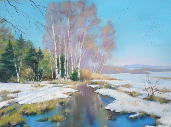 Берггольц Пробуждение весны