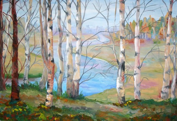 Грабарь подснежники