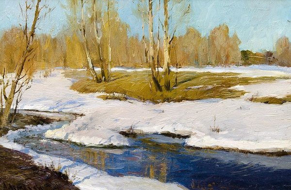 Левитан художник март