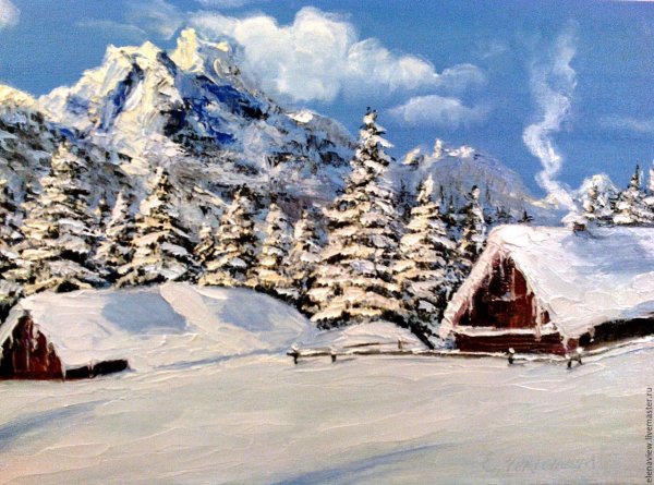 Мороз и солнце живопись