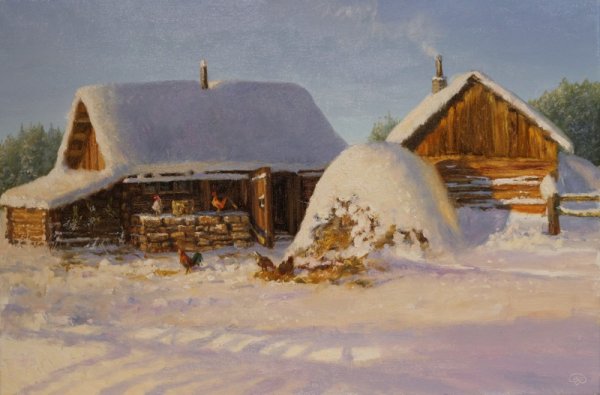 Владимир Жданов Мороз и солнце