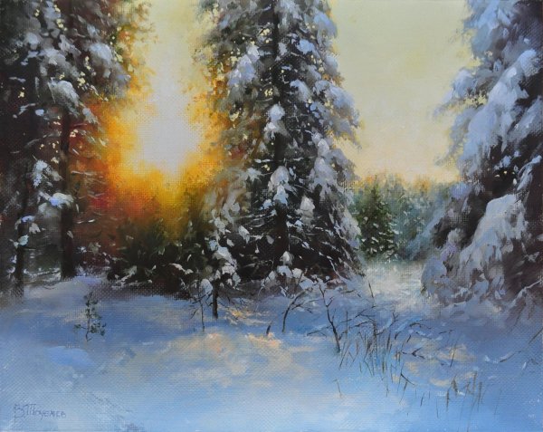 Картины пейзажи Трубанов Виталий