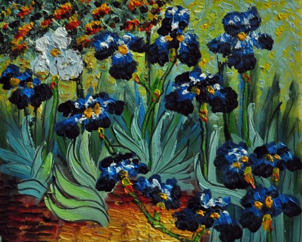 Ирисы картина Винсента Ван Гога