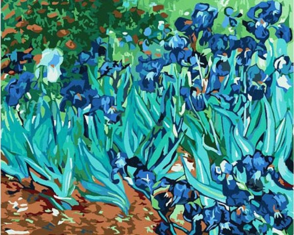 Холст. Винсент Ван Гог "ирисы"