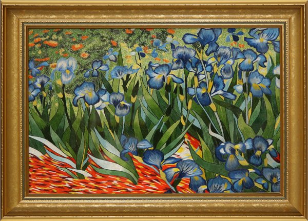 Картина ирисы Ван Гога фото