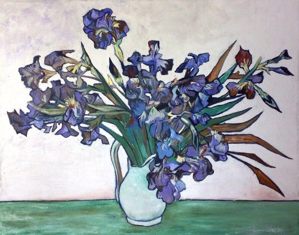 Ирисы, Ван Гог
