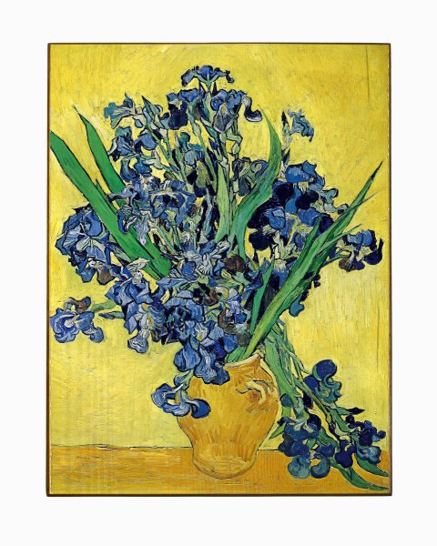 Винсент Ван Гог ирисы в вазе