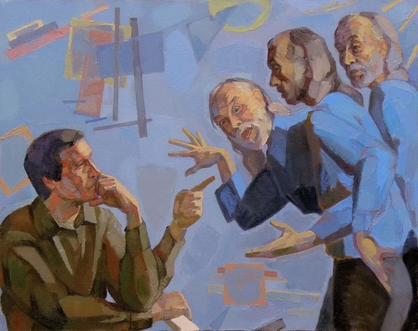 Конфликт в живописи