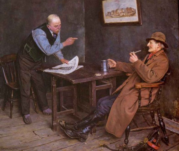 Конфликт в живописи