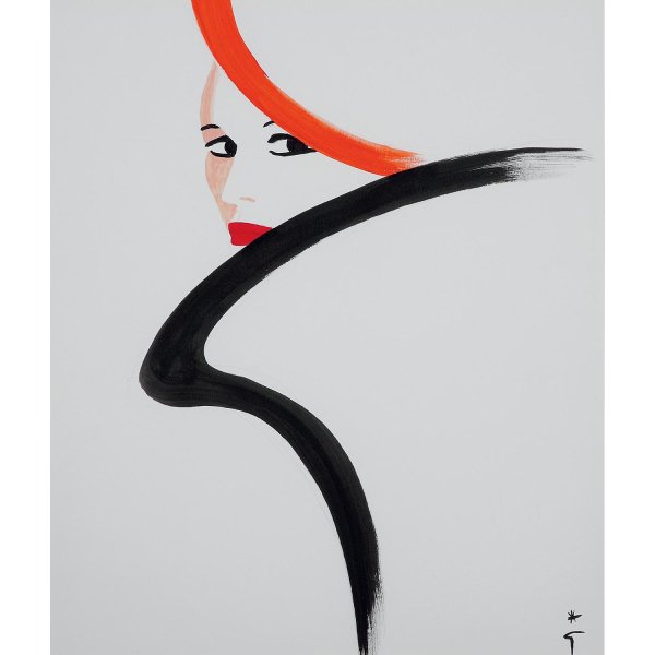 Рене Грюо женский портрет