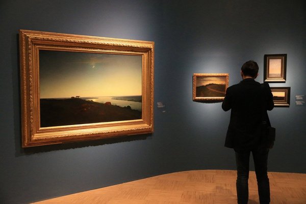 Куинджи Лунная ночь Третьяковская галерея