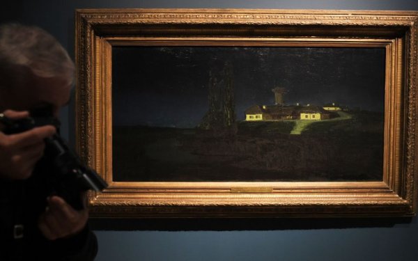 Третьяковская галерея зал Куинджи