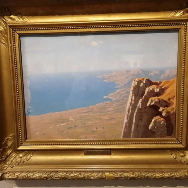 Куинджи Лунная ночь Третьяковская галерея