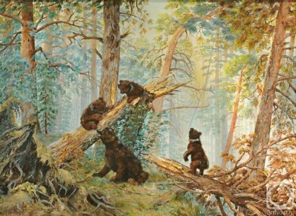 Васнецов утро в Сосновом Бору