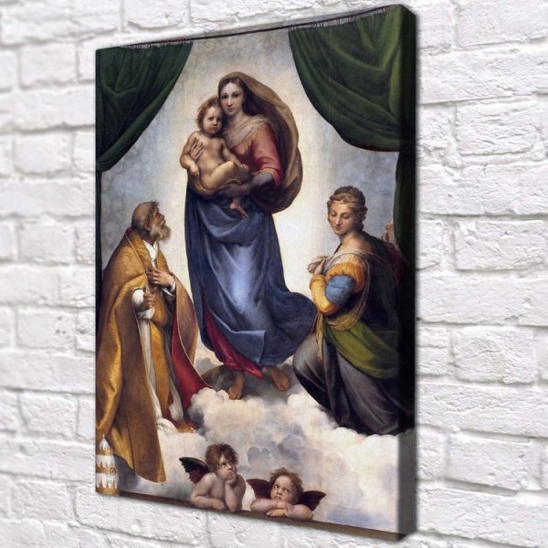 Рафаэль Сикстинская Мадонна 1512