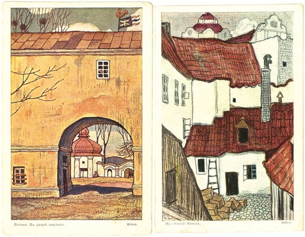 Добужинский, Мстислав Валерианович гримасы города