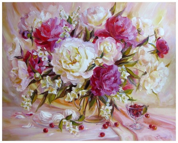 Шалаев Алексей художник цветы