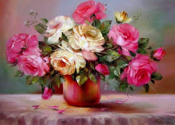 Розы маслом Джон Маккарти