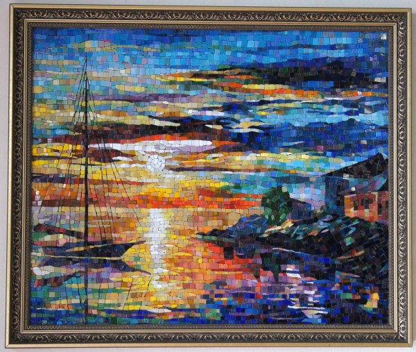 Мозаика картина