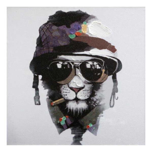 Постер кот в очках