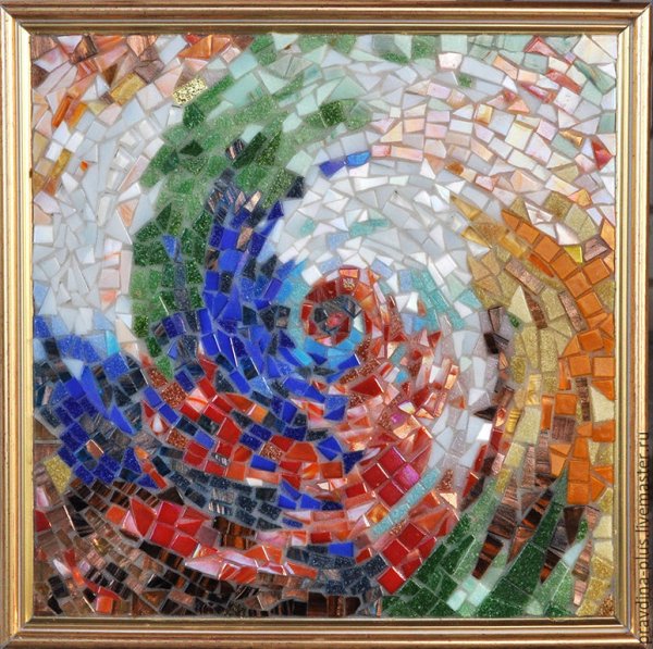 Мозаика "кот"