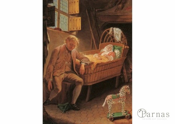 Младенец в колыбели