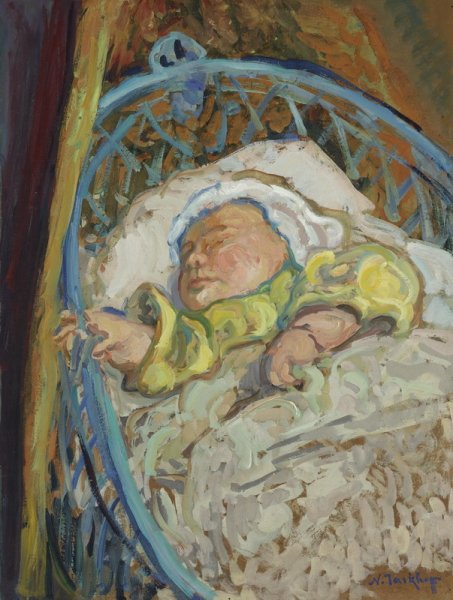 Бабушка у колыбели