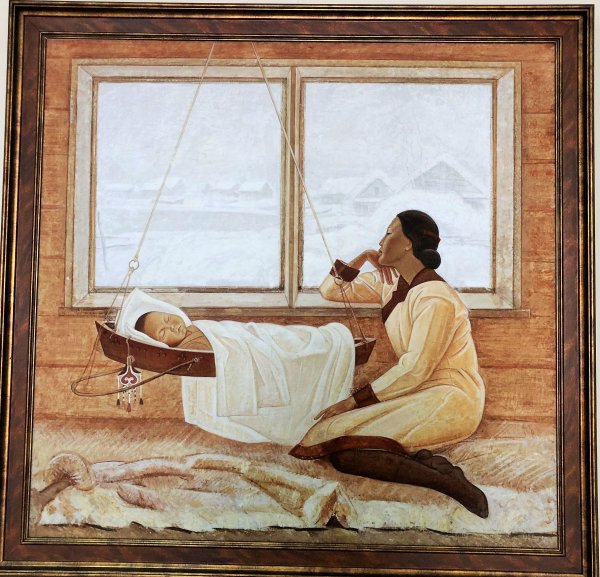 Мать у постели больного ребенка