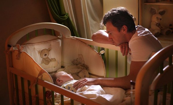 Кугач у колыбели картина