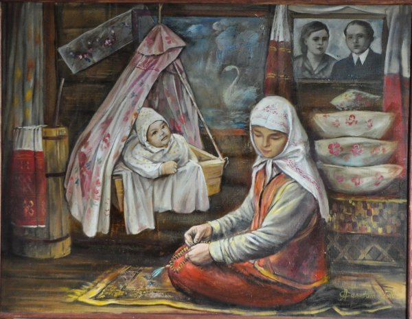 Берта Моризо колыбель