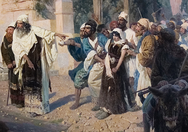 Поленов Христос и грешница