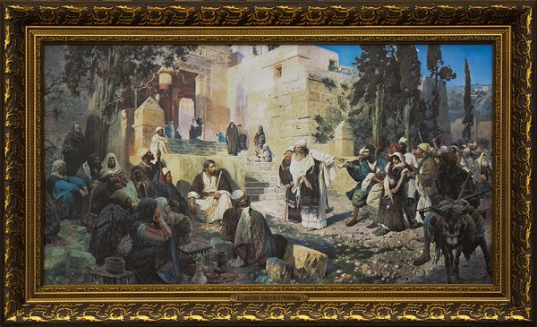 «Христос и грешница» Василия Поленова, 1887