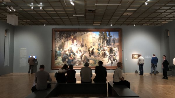 «Христос и грешница» Василия Поленова