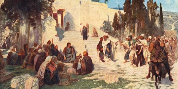 В Д Поленов картина Христос и грешница