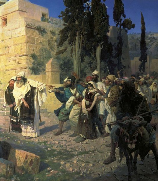 Семирадский Христос и грешница