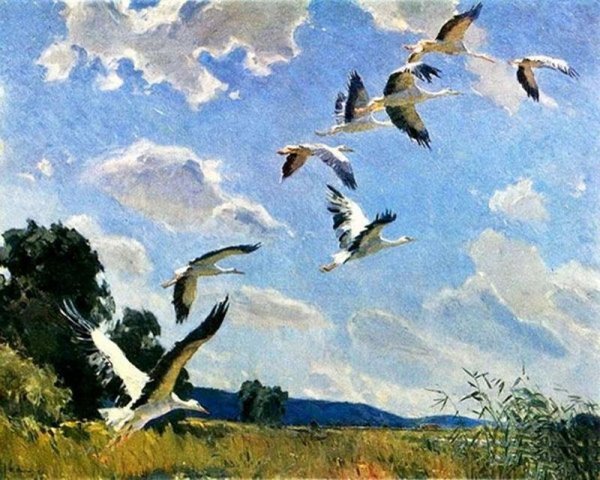 Иван Антонович тихий Аисты